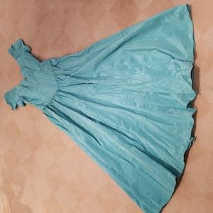 Elegant Blue Women's Dress